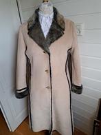Blacky Dress warme jas 38, Verzenden, Zo goed als nieuw, Maat 38/40 (M), Beige