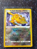 Pokémon kaart Radiant Steelix #124 Lost Origin (#3), Ophalen of Verzenden, Zo goed als nieuw, Losse kaart