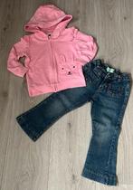 Schattig setje flared pant moodstreet en roze vestje 86/92, Kinderen en Baby's, Ophalen of Verzenden, Zo goed als nieuw, Meisje