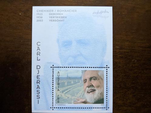 OOSTENRIJK 2005; BLOK CARL DJERASSI, Postzegels en Munten, Postzegels | Europa | Oostenrijk, Postfris, Verzenden