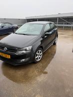 Volkswagen Polo 1.2 TSI 66KW 2012 Zwart, Voorwielaandrijving, Stof, 40 €/maand, Zwart
