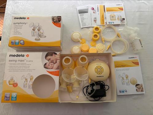 Medela swing maxi en calma 2 fase borstkolf nieuw symfony!, Kinderen en Baby's, Babyvoeding en Toebehoren, Zo goed als nieuw, Borstkolf