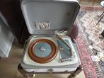 oude Erres draaitafel-platenspeler in draagkoffer vintage, Antiek en Kunst, Antiek | Tv's en Audio, Ophalen of Verzenden