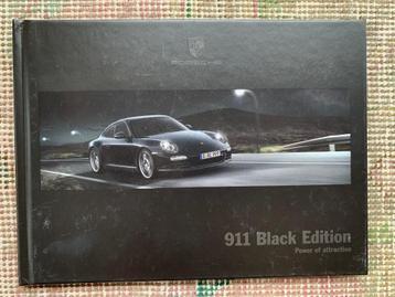 Brochure Porsche 911 997 Black Edition 2010 nieuw! beschikbaar voor biedingen