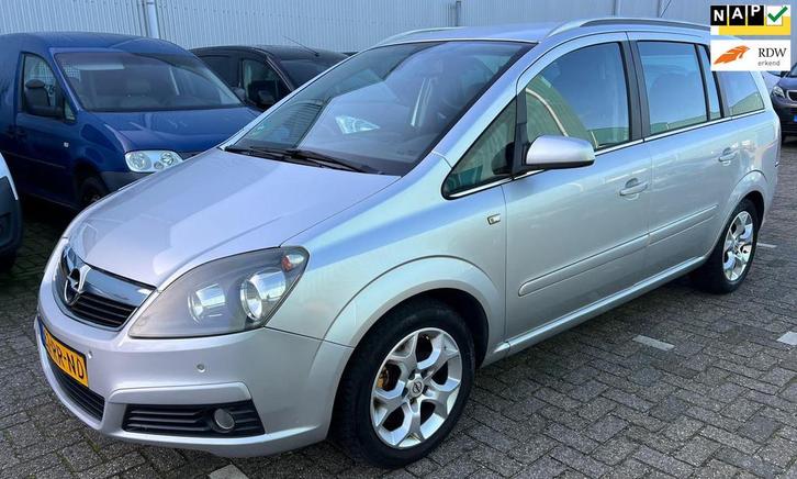 Opel Zafira BENZINE Cosmo AUTOMAAT, Auto's, Opel, Bedrijf, Te koop, Zafira, ABS, Airbags, Airconditioning, Boordcomputer, Centrale vergrendeling