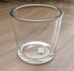 2 mooie nw. glazen decoratie potten zeer luxe kwaliteit, Overige kleuren, Nieuw, Ophalen of Verzenden, Glas