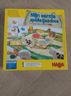 Haba - mijn eerste spelletjesdoos, Kinderen en Baby's, Speelgoed | Educatief en Creatief, Ophalen, Zo goed als nieuw
