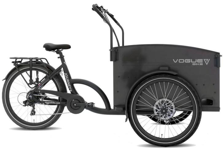 Vogue E-Cargo Journey S – Elektrische bakfiets, Fietsen en Brommers, Fietsen | Bakfietsen, Nieuw, Overige merken, 4 kinderen of meer