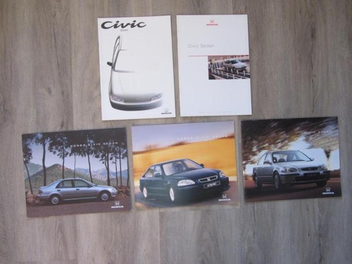 Honda Civic Sedan Folders, Boeken, Auto's | Folders en Tijdschriften, Zo goed als nieuw, Honda, Ophalen of Verzenden