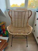 Rieten stoel babykamer, Huis en Inrichting, Ophalen, Bruin, Eén