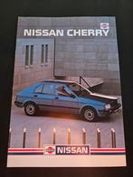 Brochure Nissan Cherry 1984, Boeken, Auto's | Folders en Tijdschriften, Ophalen of Verzenden, Zo goed als nieuw, Nissan
