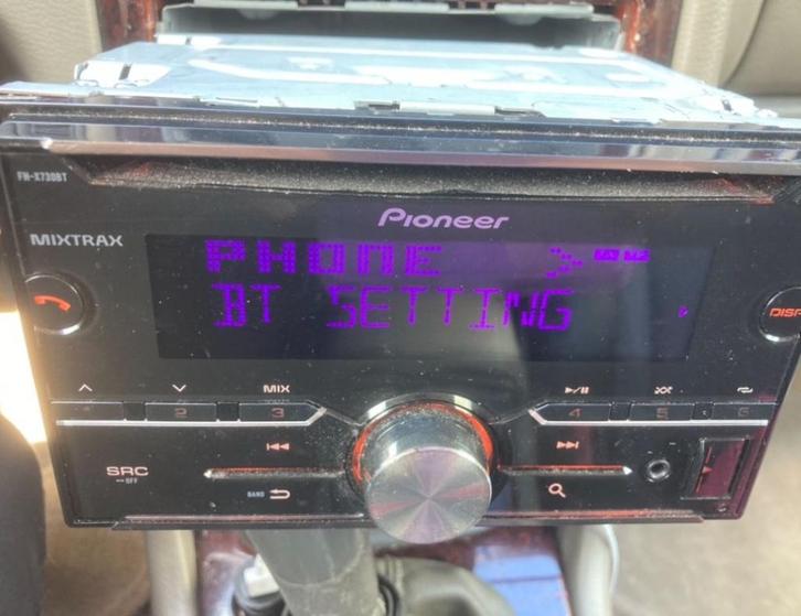 Pioneer FH-X730BT, Auto diversen, Autoradio's, Zo goed als nieuw, Ophalen of Verzenden