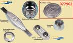 077962 Set roerblad anode magnesium Ø130mm/0,320 kg. € 34,95, Watersport en Boten, Accessoires en Onderhoud, Ophalen of Verzenden