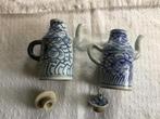 2 oude Chinese olie, theekannetjes, Antiek en Kunst, Ophalen of Verzenden