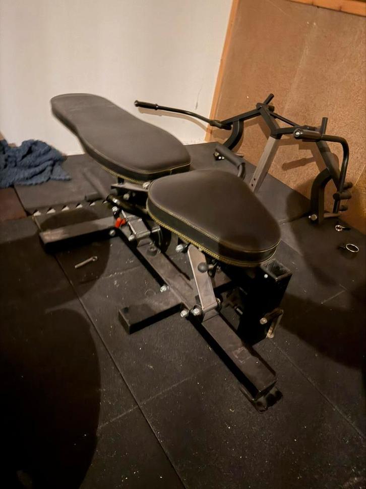 Powertec bankje, Sport en Fitness, Fitnessapparatuur, Zo goed als nieuw, Ophalen of Verzenden