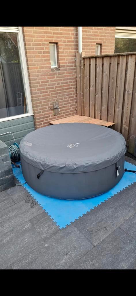 Opblaasbare Jacuzzi Lite Spa - 180cm, Tuin en Terras, Bubbelbaden en Hottubs, Gebruikt, Afdekzeil, Ophalen