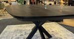 Eettafel Deens ovaal 180cm Zwart Direct/Leverbaar E-6050, Huis en Inrichting, Tafels | Eettafels, #Eettafel#Verjongd#Deens#Zwart#180#Spinpoot