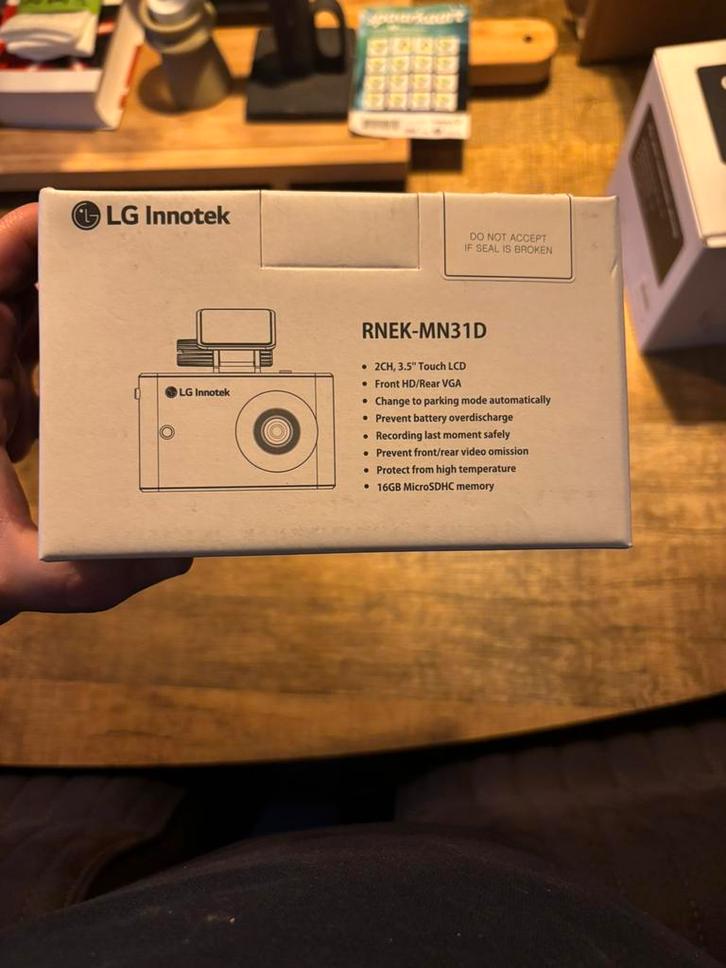 Lg auto camera dashcam voor en achter., Auto diversen, Auto-accessoires, Nieuw, Ophalen of Verzenden