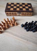 Houten mini schaakspel / reisspel. ( schaken ), Ophalen of Verzenden, Reisspel