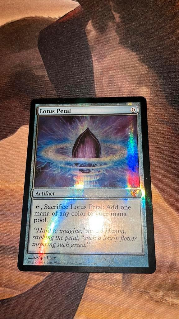 Lotus Petal FTV Exiled, Hobby en Vrije tijd, Verzamelkaartspellen | Magic the Gathering, Zo goed als nieuw, Ophalen of Verzenden