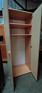 Retro Linnenkast met hanggedeelte, Huis en Inrichting, Kasten | Kledingkasten, Ophalen, Gebruikt, 100 tot 150 cm, 150 tot 200 cm