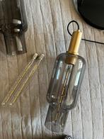 Hanglamp rookglas goud loftdeur, Huis en Inrichting, Ophalen, Nieuw, Glas, Minder dan 50 cm
