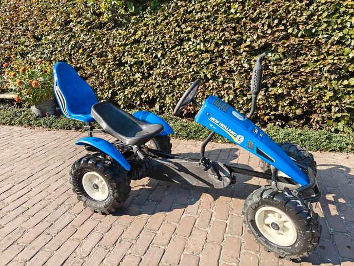 Gocart Berg new Holland XL 2 zits, Kinderen en Baby's, Speelgoed | Buiten | Skelters, Gebruikt, Berg, Ophalen