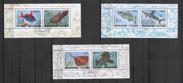 B37 - Noord Korea michel 3393/3398 gestempeld in kleinb beschikbaar voor biedingen