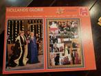 Jumbo Legpuzzels Koning Willem Alexander 2 stuks van 1000 st, Ophalen of Verzenden, 500 t/m 1500 stukjes, Nieuw, Legpuzzel