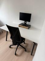 Bureau Compleet - Bureau Stoel - Monitor - Mag ook los!, Huis en Inrichting, Ophalen, Zo goed als nieuw