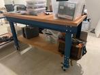 2 Werktafels van zware kwaliteit, Doe-het-zelf en Verbouw, Werkbanken, Ophalen, Zo goed als nieuw, 70 tot 120 cm