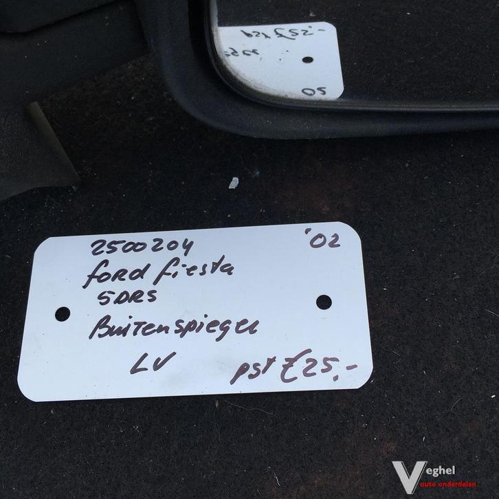 Ford Fiesta 1.4 16v 5drs  2002 2500204  Elektr Buitenspiegel, Auto-onderdelen, Spiegels, Gebruikt, Ophalen of Verzenden