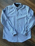 PME Legend heren overhemd L lichtblauw, Kleding | Heren, Blauw, Ophalen of Verzenden, Zo goed als nieuw, Halswijdte 41/42 (L)