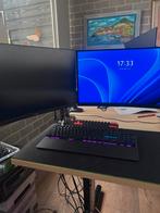 2 x iiyama monitoren curved 165hz + draagarm met gasveer, Ophalen of Verzenden, Zo goed als nieuw, 151 t/m 200 Hz, Curved