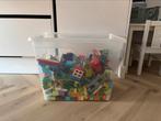 Grote bak duplo, incl trein, Kinderen en Baby's, Speelgoed | Duplo en Lego, Ophalen of Verzenden, Zo goed als nieuw, Duplo