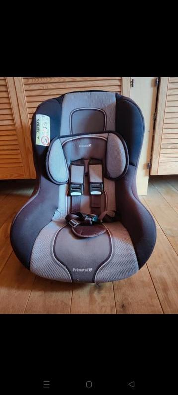 Prenatal autostoel grijs en zwart baby kind 0 18 kg  beschikbaar voor biedingen