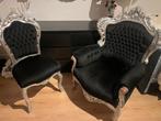 Mooie set Grote Barok Stoel & Fauteuil Zonder Leuningen, Antiek en Kunst, Ophalen