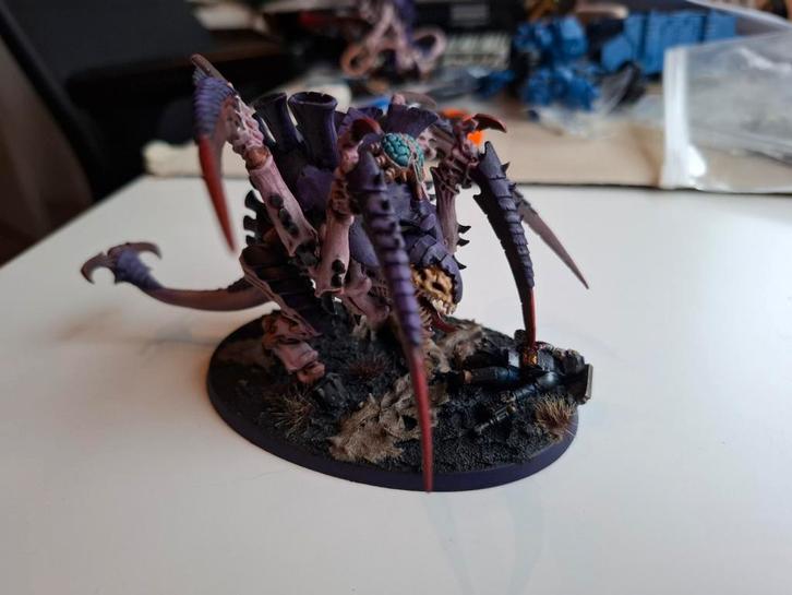 Warhammer 40k Tyranids Old One Eye, Hobby en Vrije tijd, Wargaming, Gebruikt, Warhammer 40000, Figuurtje(s), Geverfd, Ophalen of Verzenden
