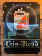 Glacoide Cris-Blend Sigaretten, Reclamebord, Ophalen of Verzenden, S, S
