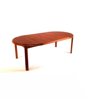 Vintage verlengbare Deense eettafel, Niels Bach ‘70 beschikbaar voor biedingen