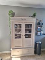 Buffetkast wit 120 cm breed, 39 cm diep en 190 cm hoog, Huis en Inrichting, Kasten | Buffetkasten, Ophalen, Gebruikt, 100 tot 150 cm