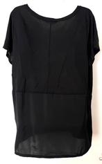 Pieces zwarte top maat M, Kleding | Dames, Tops, Maat 38/40 (M), Zwart, Nieuw, Ophalen of Verzenden