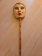 Venetiaans masker pierot van papier mache, Hobby en Vrije tijd, Feestartikelen, Ophalen of Verzenden, Zo goed als nieuw, Carnaval