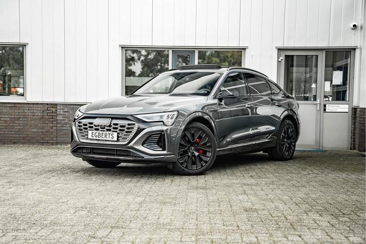 Audi Q8 Sportback e-tron 55 quattro S Edition 115 kWh, Auto's, Audi, Bedrijf, Te koop, Q8 e-tron, 360° camera, 4x4, ABS, Achteruitrijcamera