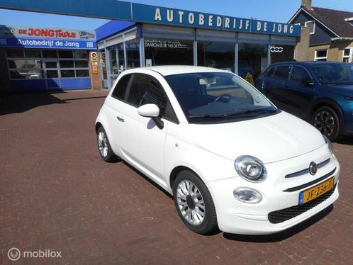 Fiat 500 TwinAir Turbo 80 Popstar Dualogic AUTOMAAT+BLUETOOT, Auto's, Fiat, Bedrijf, Te koop, ABS, Airbags, Airconditioning, Alarm