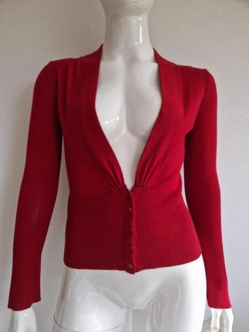 Zilch vest. Maat XL. Wijnrood/soyabonen beschikbaar voor biedingen