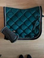 Equistrian stockholm dekje + beschermers emerald green, Ophalen of Verzenden, Zo goed als nieuw