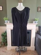 Athe Vanessa bruno jurk zwart wikkel look 44 46 gratis verz, Kleding | Dames, Verzenden, Zwart, Maat 46/48 (XL) of groter, Vanessa Bruno