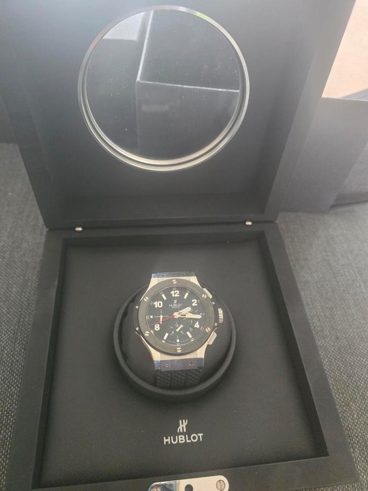 Mooi tijdloos Hublot horloge te koop., Sieraden, Tassen en Uiterlijk, Horloges | Heren, Gebruikt, Overige merken, Ophalen of Verzenden
