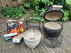 Kamado Mini Barbecue, Ophalen, Gebruikt, Kamado, Met accessoires